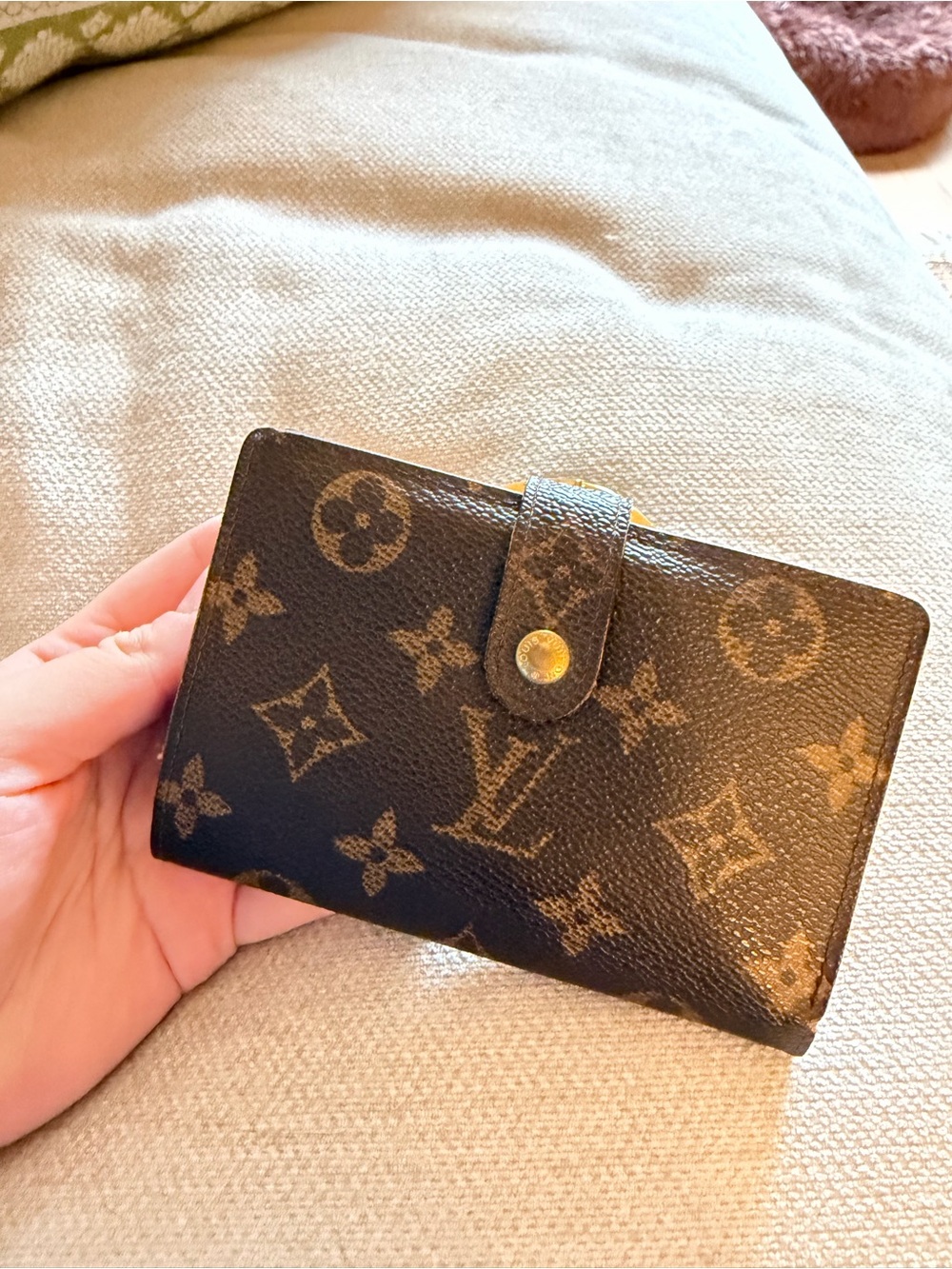 Authentic Louis Vuitton Monogram Canvas Wallet